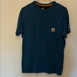 Carhartt Men's Blue Pocket T-Shirt